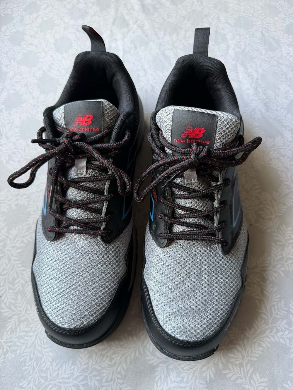 New Balance Quikshift Work Shoes Safety Toe Black Blue Men's Size 9 D NWOB